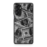 Thumbnail for Θήκη Samsung Galaxy A14 / A14 5G Money Dollars από τη Smartfits με σχέδιο στο πίσω μέρος και μαύρο περίβλημα | Samsung Galaxy A14 / A14 5G Money Dollars Case with Colorful Back and Black Bezels