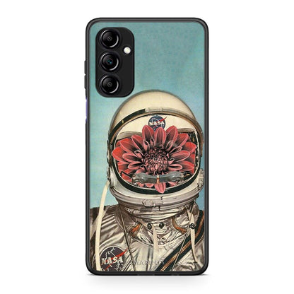 Θήκη Samsung Galaxy A14 / A14 5G Nasa Bloom από τη Smartfits με σχέδιο στο πίσω μέρος και μαύρο περίβλημα | Samsung Galaxy A14 / A14 5G Nasa Bloom Case with Colorful Back and Black Bezels