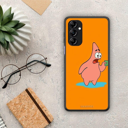 Θήκη Samsung Galaxy A14 / A14 5G No Money 1 από τη Smartfits με σχέδιο στο πίσω μέρος και μαύρο περίβλημα | Samsung Galaxy A14 / A14 5G No Money 1 Case with Colorful Back and Black Bezels