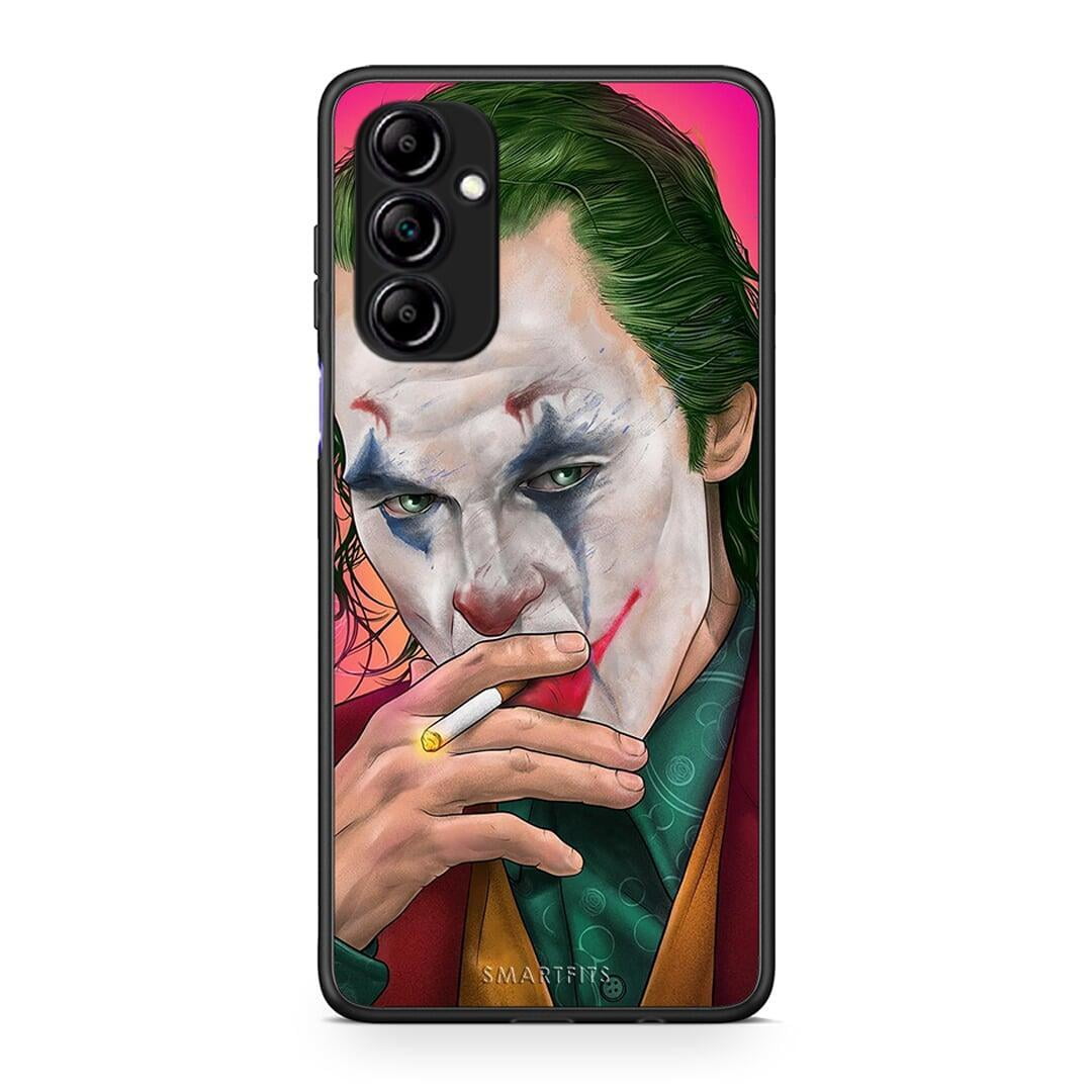 Θήκη Samsung Galaxy A14 / A14 5G PopArt JokesOnU από τη Smartfits με σχέδιο στο πίσω μέρος και μαύρο περίβλημα | Samsung Galaxy A14 / A14 5G PopArt JokesOnU Case with Colorful Back and Black Bezels
