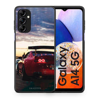 Thumbnail for Θήκη Samsung Galaxy A14 / A14 5G Racing Supra από τη Smartfits με σχέδιο στο πίσω μέρος και μαύρο περίβλημα | Samsung Galaxy A14 / A14 5G Racing Supra Case with Colorful Back and Black Bezels