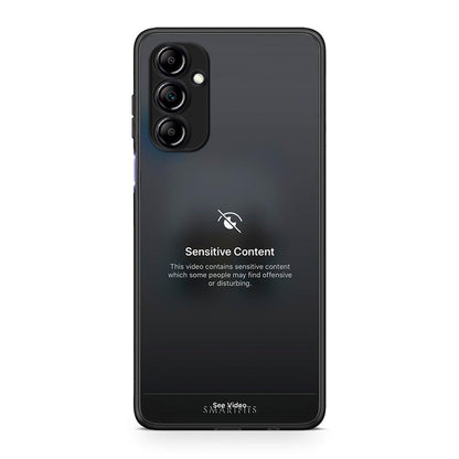 Θήκη Samsung Galaxy A14 / A14 5G Sensitive Content από τη Smartfits με σχέδιο στο πίσω μέρος και μαύρο περίβλημα | Samsung Galaxy A14 / A14 5G Sensitive Content Case with Colorful Back and Black Bezels
