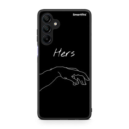 Samsung Galaxy A15 4G Aeshetic Love 1 Θήκη Αγίου Βαλεντίνου από τη Smartfits με σχέδιο στο πίσω μέρος και μαύρο περίβλημα | Smartphone case with colorful back and black bezels by Smartfits