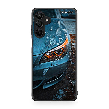 Samsung Galaxy A15 4G Bmw E60 Θήκη από τη Smartfits με σχέδιο στο πίσω μέρος και μαύρο περίβλημα | Smartphone case with colorful back and black bezels by Smartfits