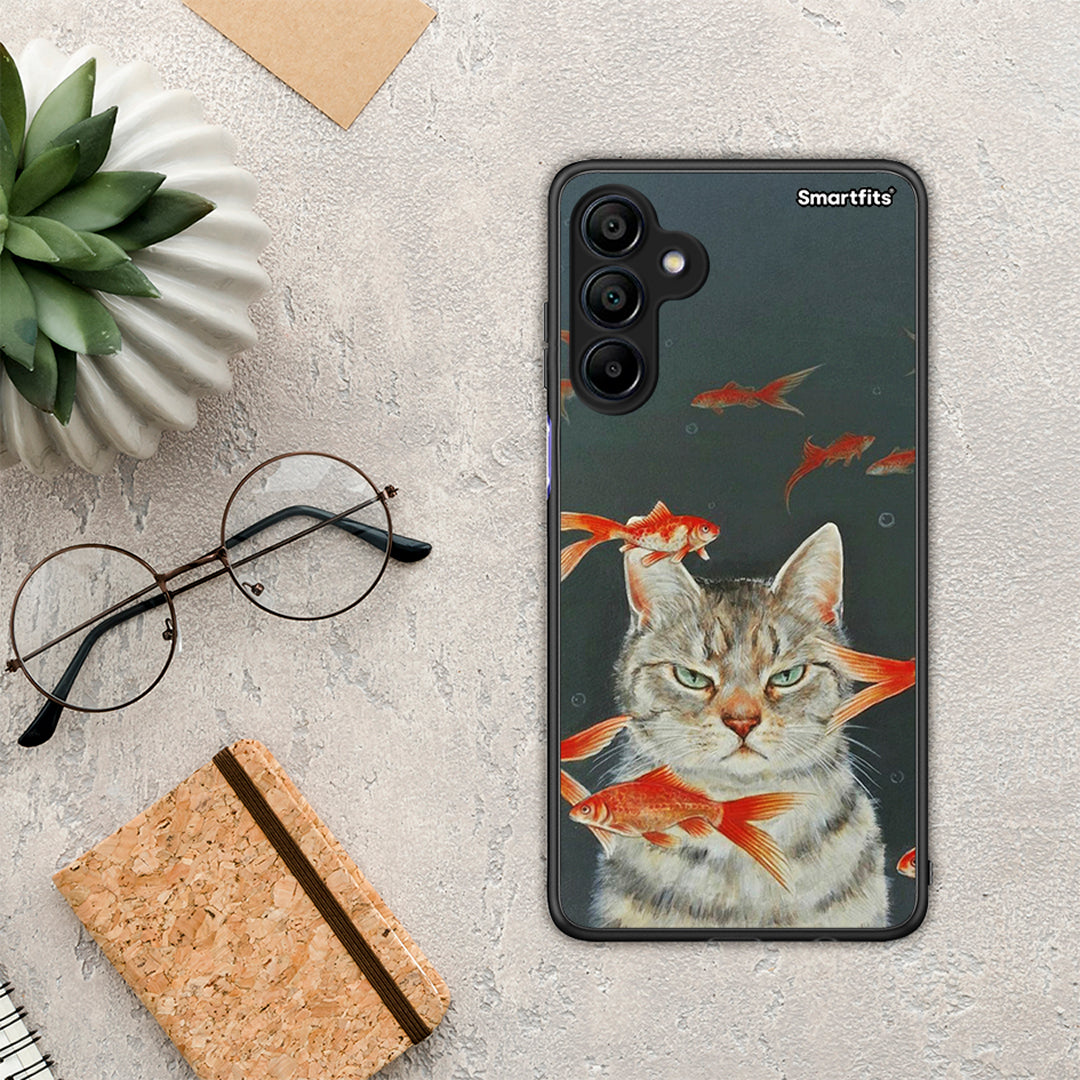 Cat Goldfish - Samsung Galaxy A15 4G / 5G θήκη