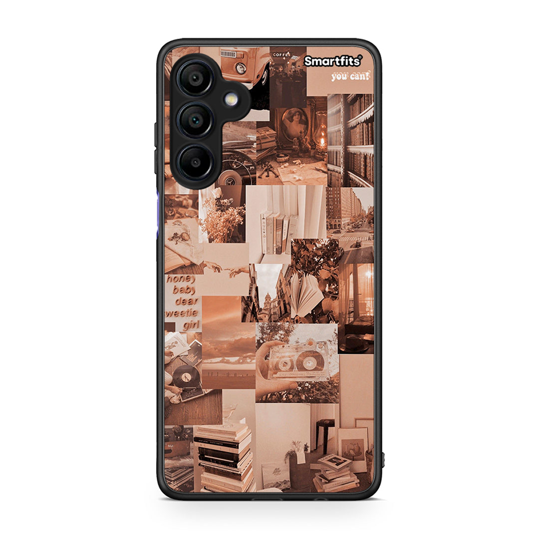 Samsung Galaxy A15 4G Collage You Can Θήκη Αγίου Βαλεντίνου από τη Smartfits με σχέδιο στο πίσω μέρος και μαύρο περίβλημα | Smartphone case with colorful back and black bezels by Smartfits