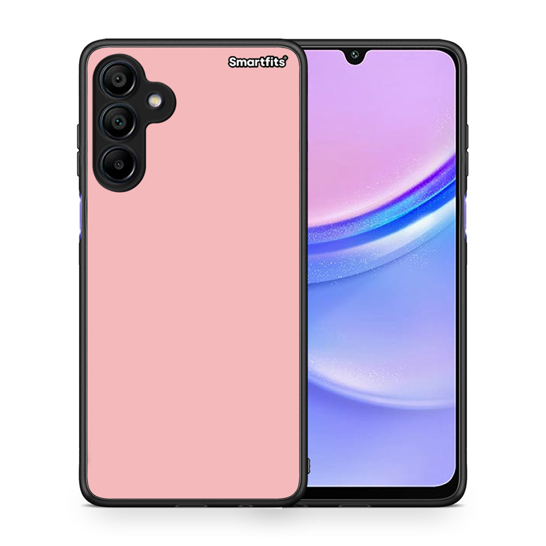 Θήκη Samsung Galaxy A15 4G Nude Color από τη Smartfits με σχέδιο στο πίσω μέρος και μαύρο περίβλημα | Samsung Galaxy A15 4G Nude Color case with colorful back and black bezels