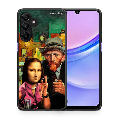 Θήκη Samsung Galaxy A15 4G Funny Art από τη Smartfits με σχέδιο στο πίσω μέρος και μαύρο περίβλημα | Samsung Galaxy A15 4G Funny Art case with colorful back and black bezels