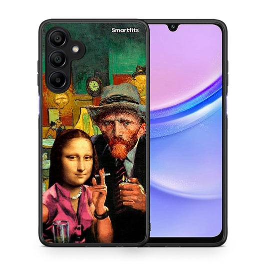 Θήκη Samsung Galaxy A15 4G Funny Art από τη Smartfits με σχέδιο στο πίσω μέρος και μαύρο περίβλημα | Samsung Galaxy A15 4G Funny Art case with colorful back and black bezels