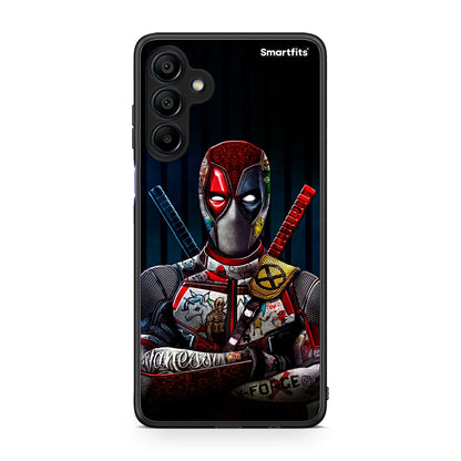 Samsung Galaxy A15 4G Funny Guy θήκη από τη Smartfits με σχέδιο στο πίσω μέρος και μαύρο περίβλημα | Smartphone case with colorful back and black bezels by Smartfits