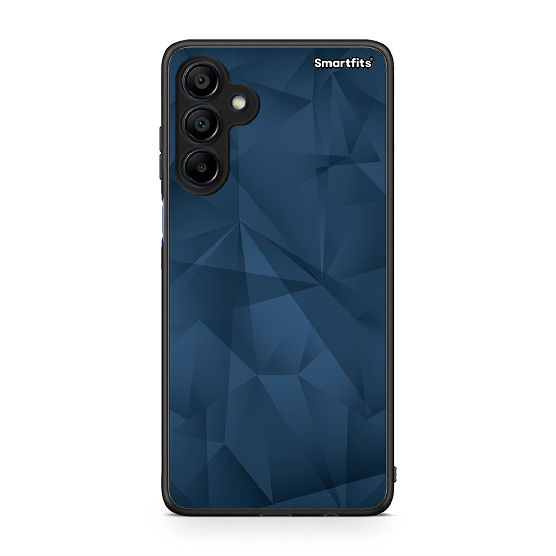 39 - Samsung Galaxy A15 4G Blue Abstract Geometric case, cover, bumper