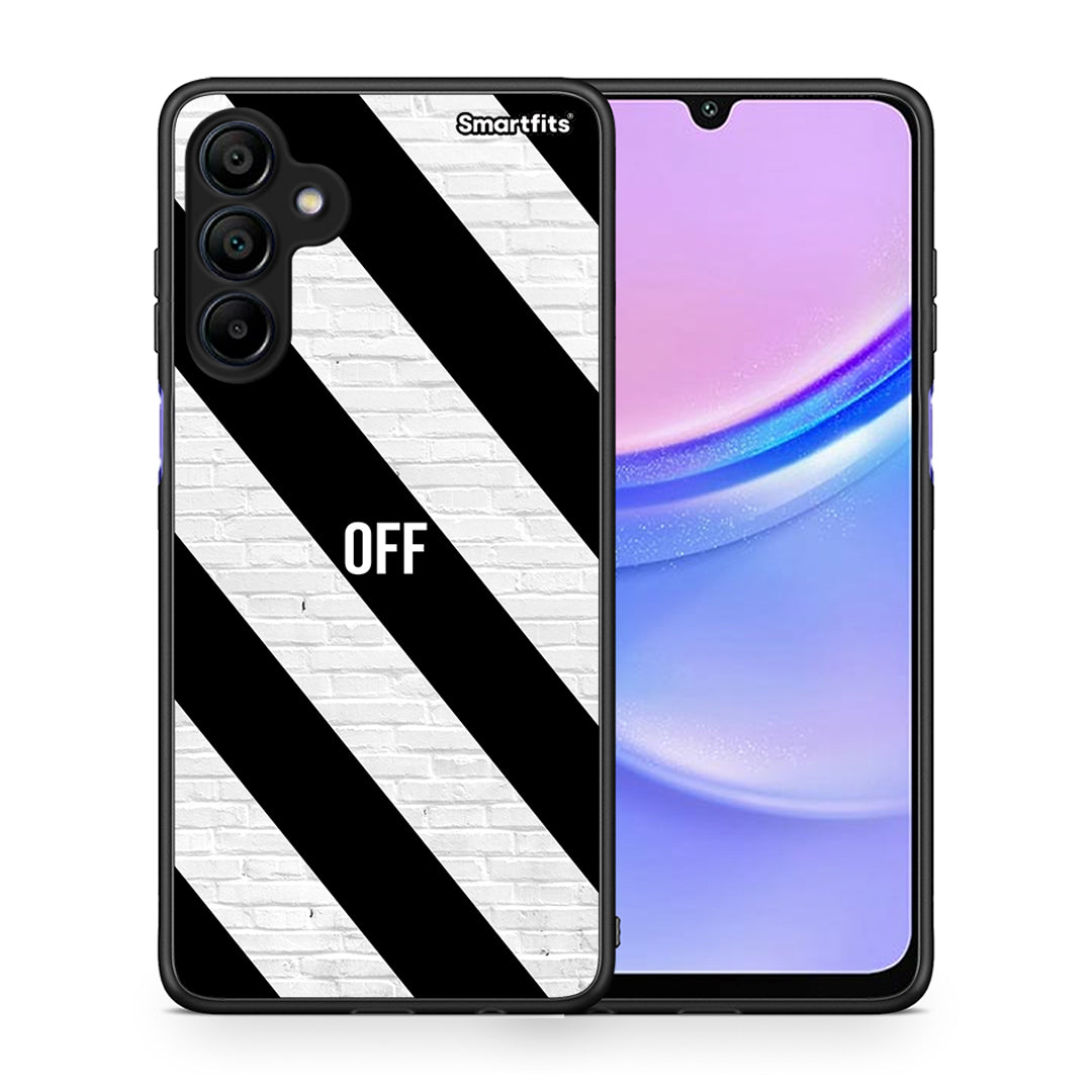 Θήκη Samsung Galaxy A15 4G Get Off από τη Smartfits με σχέδιο στο πίσω μέρος και μαύρο περίβλημα | Samsung Galaxy A15 4G Get Off case with colorful back and black bezels