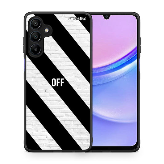 Θήκη Samsung Galaxy A15 4G Get Off από τη Smartfits με σχέδιο στο πίσω μέρος και μαύρο περίβλημα | Samsung Galaxy A15 4G Get Off case with colorful back and black bezels