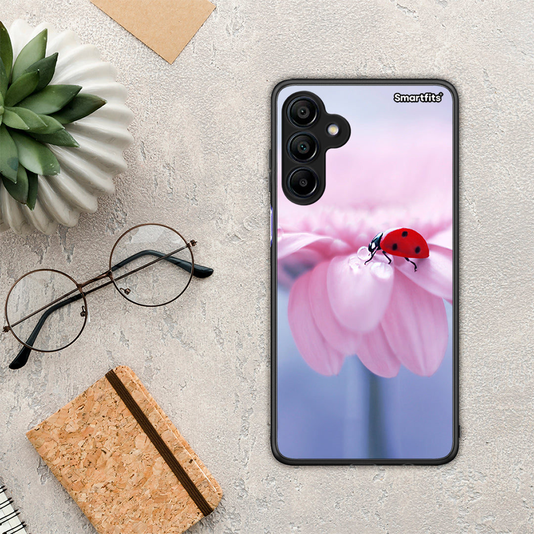 Ladybug Flower - Samsung Galaxy A15 4G / 5G θήκη