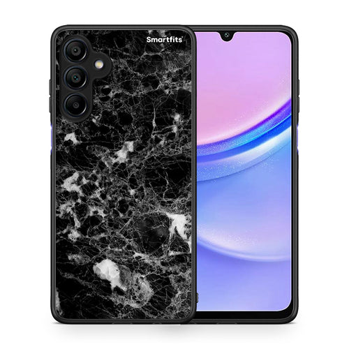 Θήκη Samsung Galaxy A15 4G Male Marble από τη Smartfits με σχέδιο στο πίσω μέρος και μαύρο περίβλημα | Samsung Galaxy A15 4G Male Marble case with colorful back and black bezels