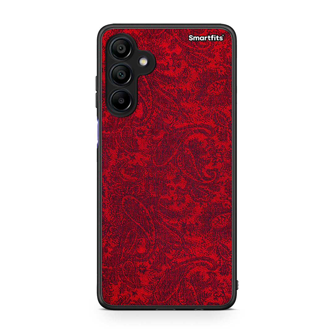 Samsung Galaxy A15 4G Paisley Cashmere θήκη από τη Smartfits με σχέδιο στο πίσω μέρος και μαύρο περίβλημα | Smartphone case with colorful back and black bezels by Smartfits