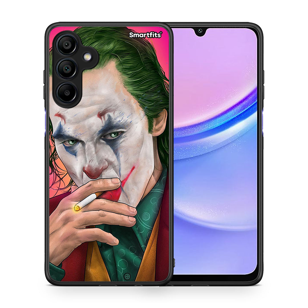 Θήκη Samsung Galaxy A15 4G JokesOnU PopArt από τη Smartfits με σχέδιο στο πίσω μέρος και μαύρο περίβλημα | Samsung Galaxy A15 4G JokesOnU PopArt case with colorful back and black bezels