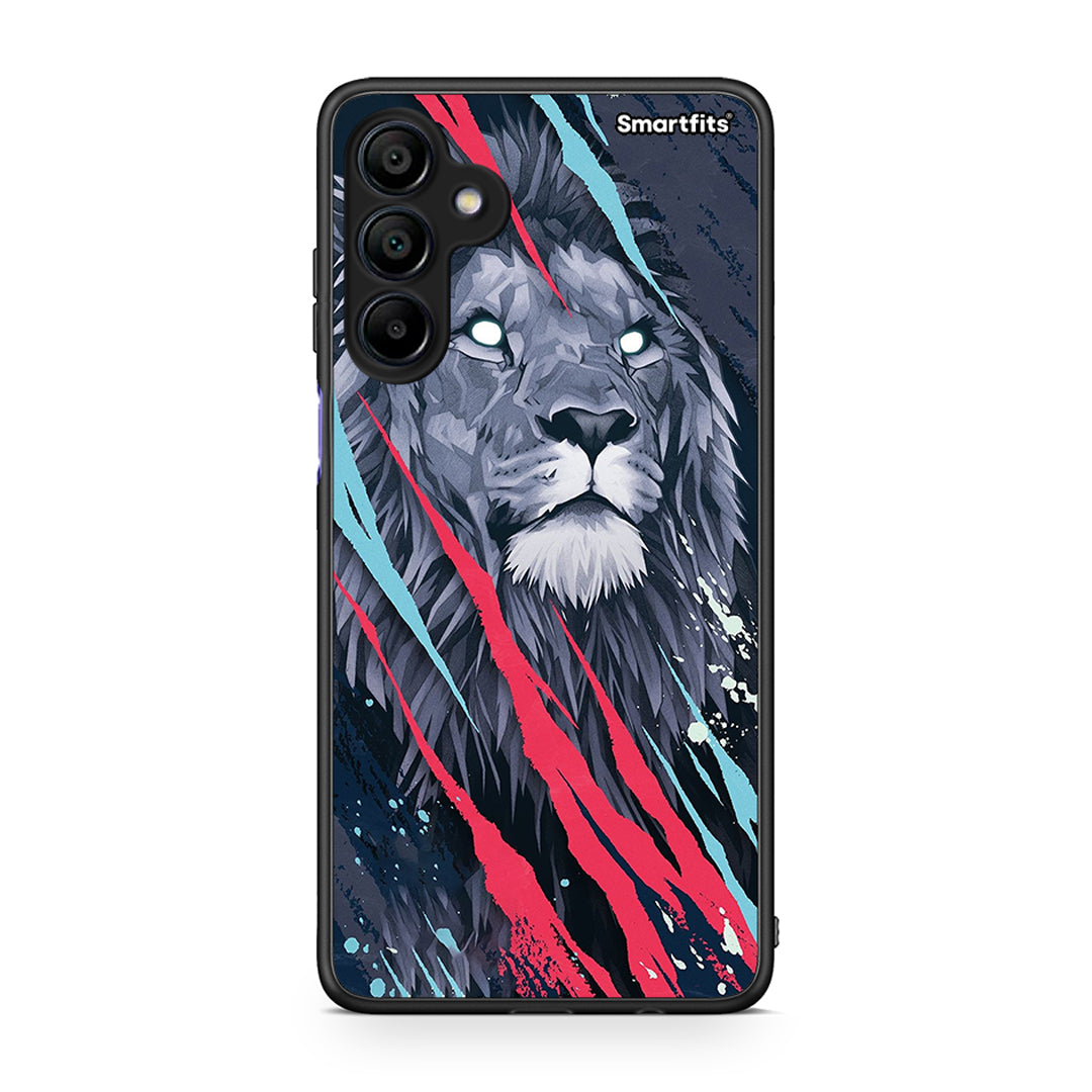 4 - Samsung Galaxy A15 4G Lion Designer PopArt case, cover, bumper