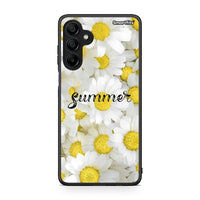 Thumbnail for Samsung Galaxy A15 4G Summer Daisies Θήκη από τη Smartfits με σχέδιο στο πίσω μέρος και μαύρο περίβλημα | Smartphone case with colorful back and black bezels by Smartfits