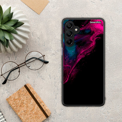 Watercolor Pink Black - Samsung Galaxy A15 4G / 5G θήκη