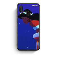 Thumbnail for Samsung A20e Alladin And Jasmine Love 2 θήκη από τη Smartfits με σχέδιο στο πίσω μέρος και μαύρο περίβλημα | Smartphone case with colorful back and black bezels by Smartfits