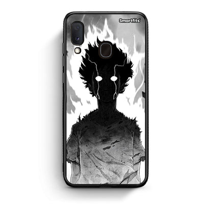 Samsung Galaxy A30 Anime Boy Θήκη από τη Smartfits με σχέδιο στο πίσω μέρος και μαύρο περίβλημα | Smartphone case with colorful back and black bezels by Smartfits