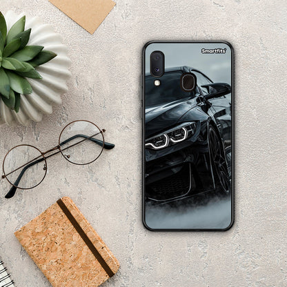 Black BMW - Samsung Galaxy A20e θήκη