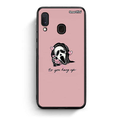 Samsung Galaxy A30 Halloween Hang Up Θήκη από τη Smartfits με σχέδιο στο πίσω μέρος και μαύρο περίβλημα | Smartphone case with colorful back and black bezels by Smartfits