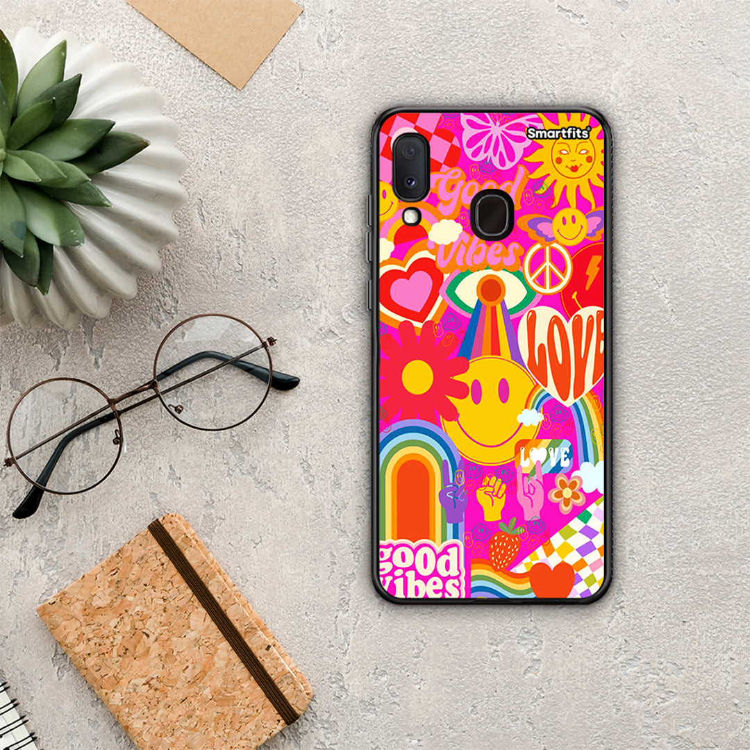 Hippie Love - Samsung Galaxy M20 θήκη