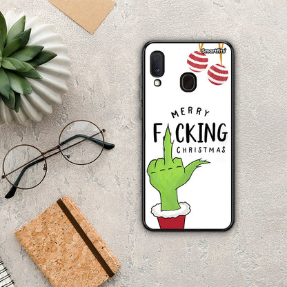 Merry F Xmas - Samsung Galaxy A30 θήκη