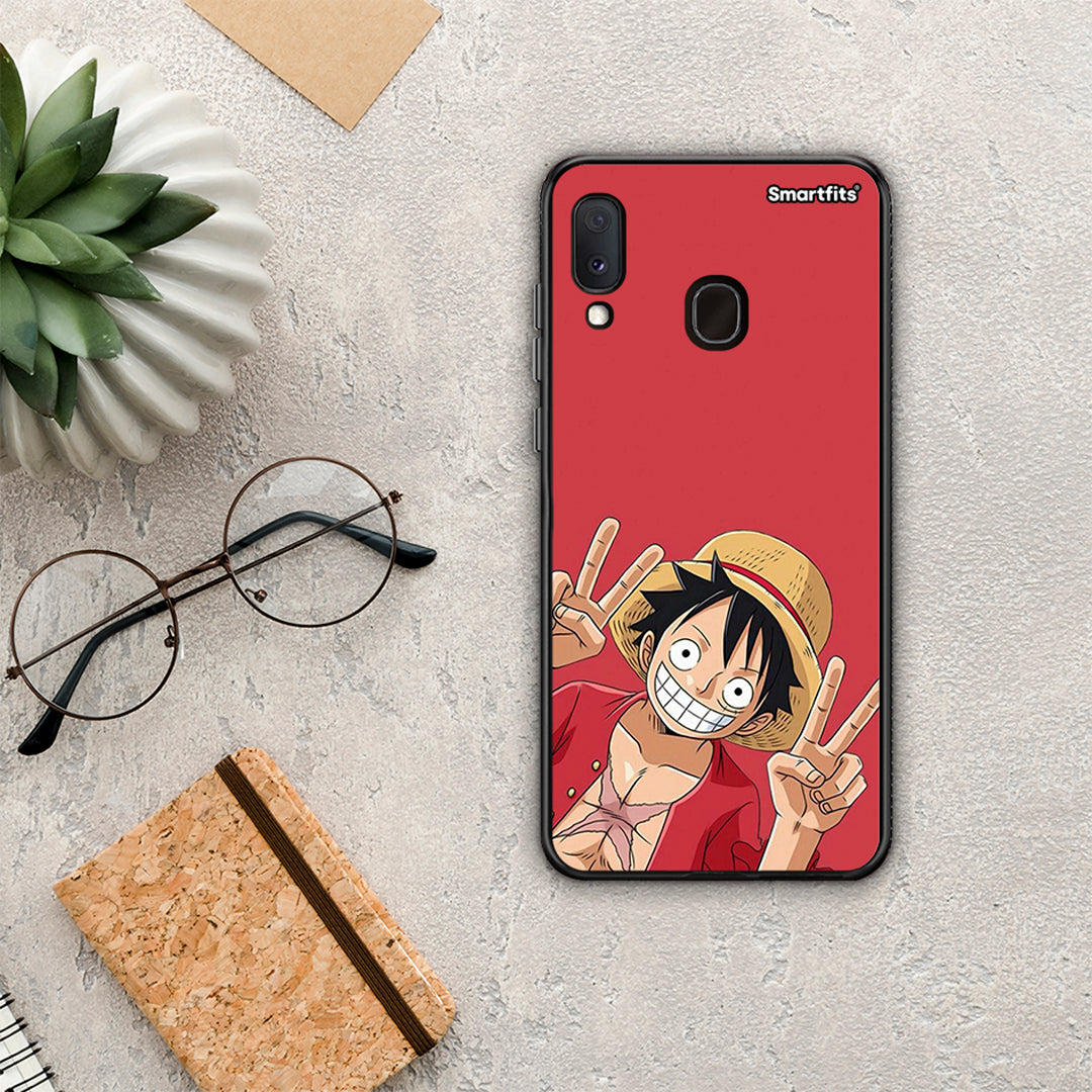 Pirate Luffy - Samsung Galaxy M20 θήκη