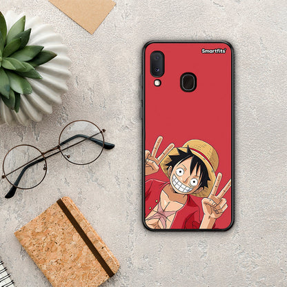Pirate Luffy - Samsung Galaxy M20 θήκη