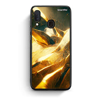 Thumbnail for Samsung A20e Real Gold θήκη από τη Smartfits με σχέδιο στο πίσω μέρος και μαύρο περίβλημα | Smartphone case with colorful back and black bezels by Smartfits