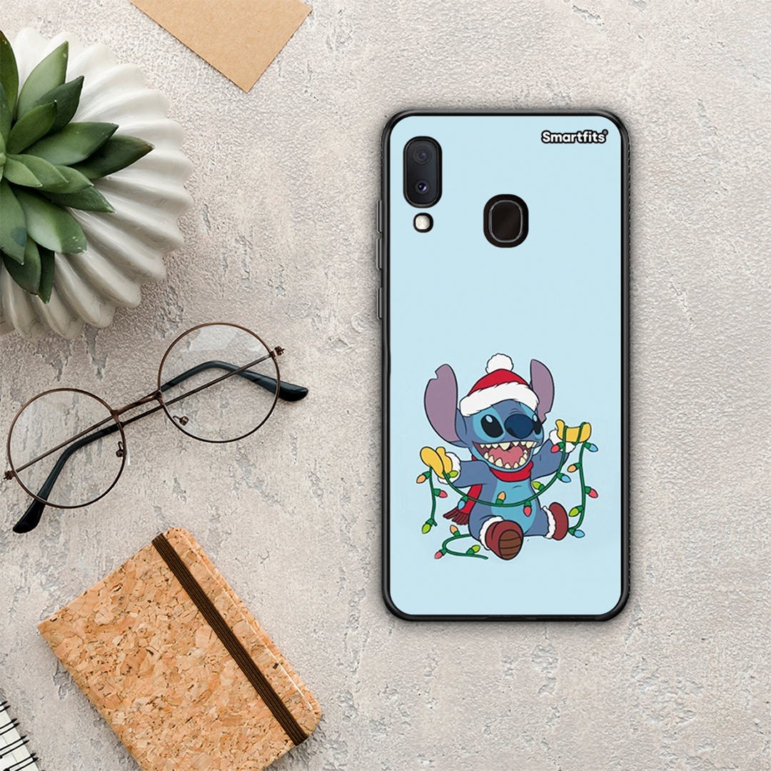 Santa Stich - Samsung Galaxy A20e θήκη