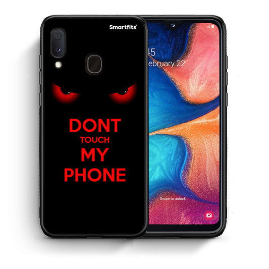 Θήκη Samsung Galaxy M20 Touch My Phone από τη Smartfits με σχέδιο στο πίσω μέρος και μαύρο περίβλημα | Samsung Galaxy M20 Touch My Phone case with colorful back and black bezels