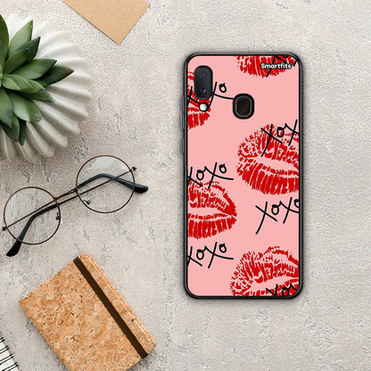 XOXO Lips - Samsung Galaxy A20e θήκη