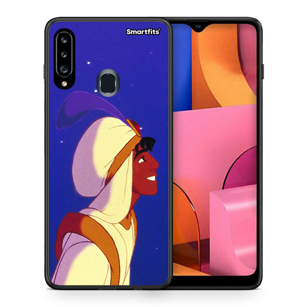 Alladin And Jasmine Love 1 - Samsung Galaxy A20s θήκη