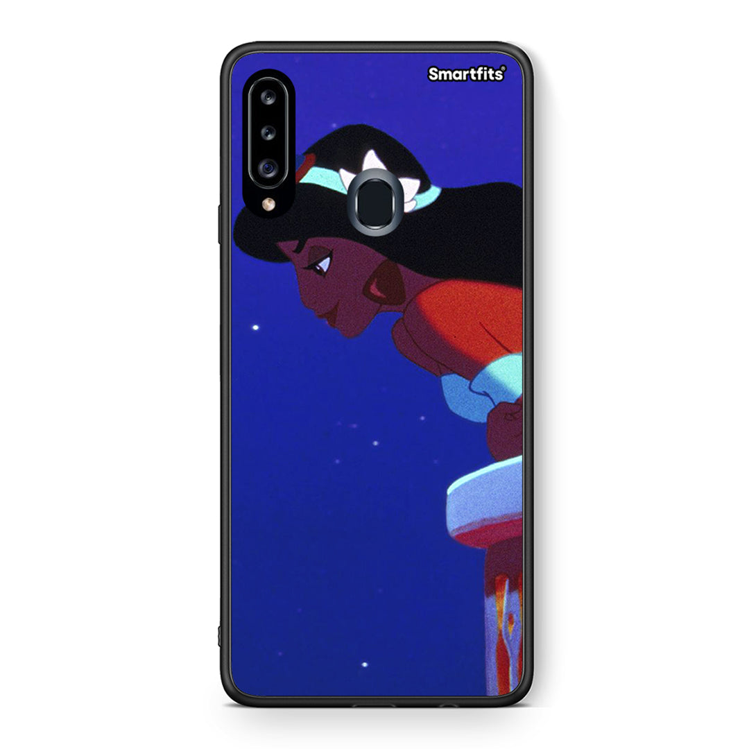 Alladin And Jasmine Love 2 - Samsung Galaxy A20s θήκη