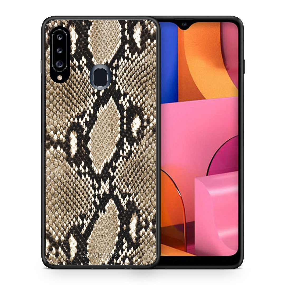 Animal Fashion Snake - Samsung Galaxy A20s θήκη