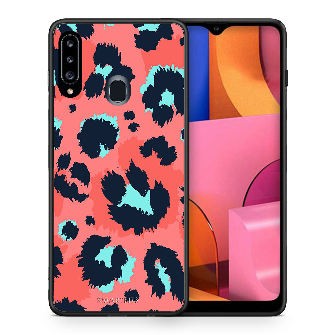Animal Pink Leopard - Samsung Galaxy A20s θήκη
