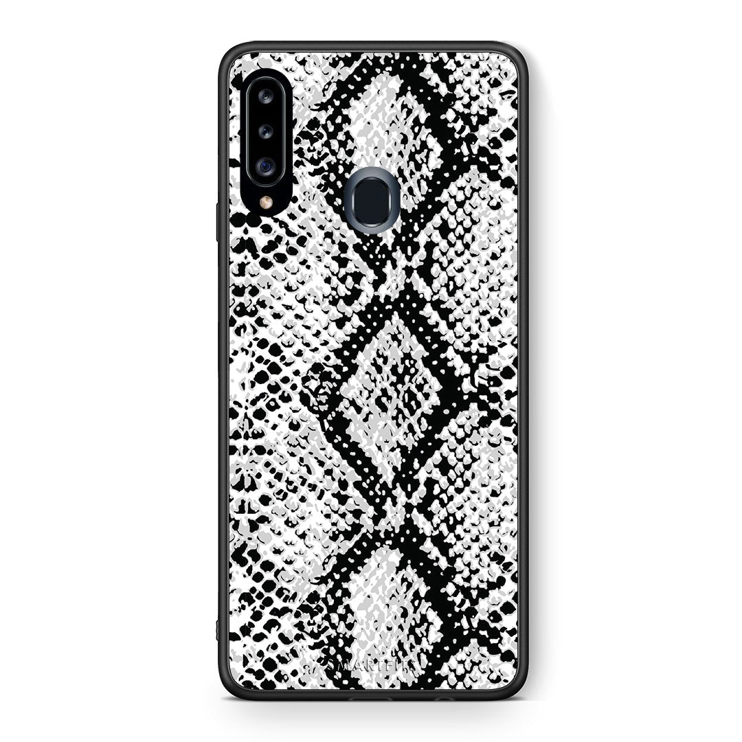 Animal White Snake - Samsung Galaxy A20s θήκη