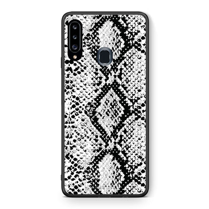Animal White Snake - Samsung Galaxy A20s θήκη