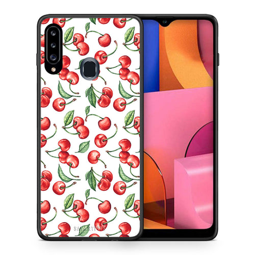 Cherry Summer - Samsung Galaxy A20s θήκη