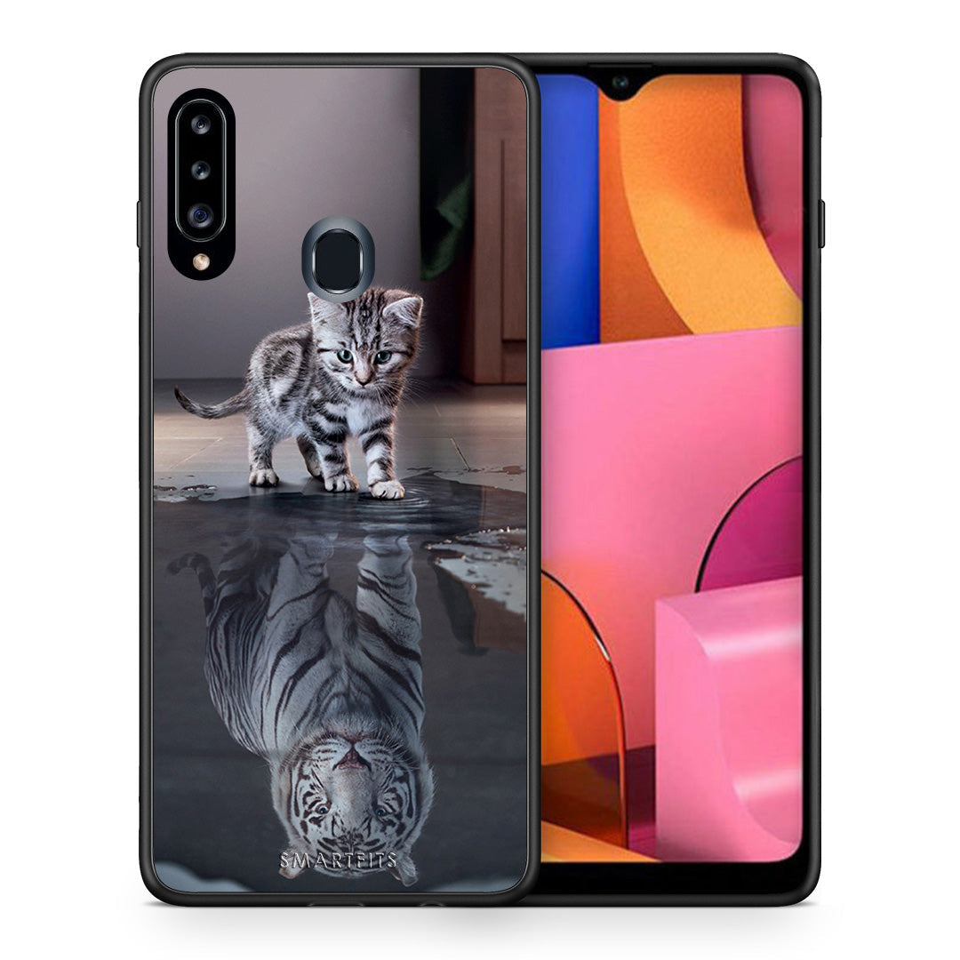 Cute Tiger - Samsung Galaxy A20s θήκη