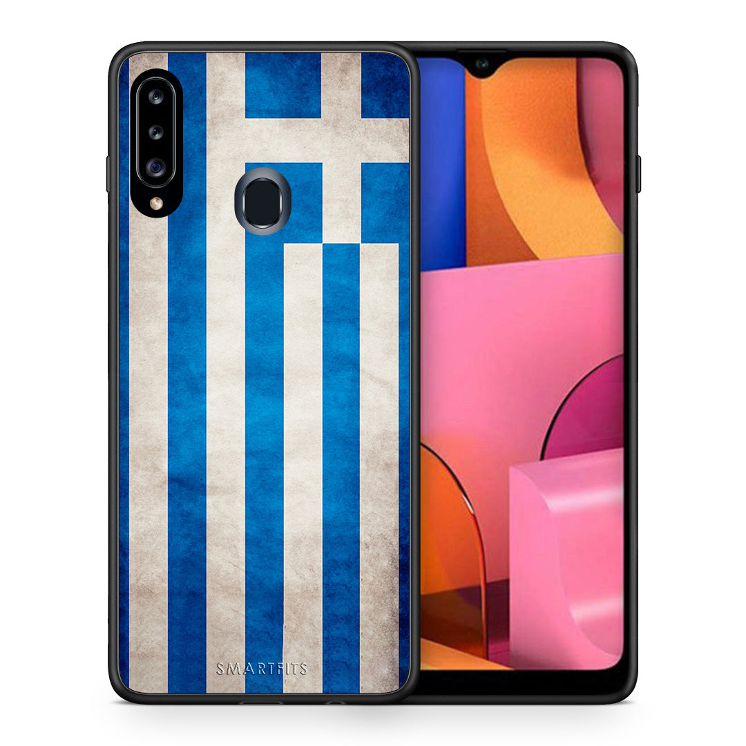 Flag Greek - Samsung Galaxy A20s θήκη