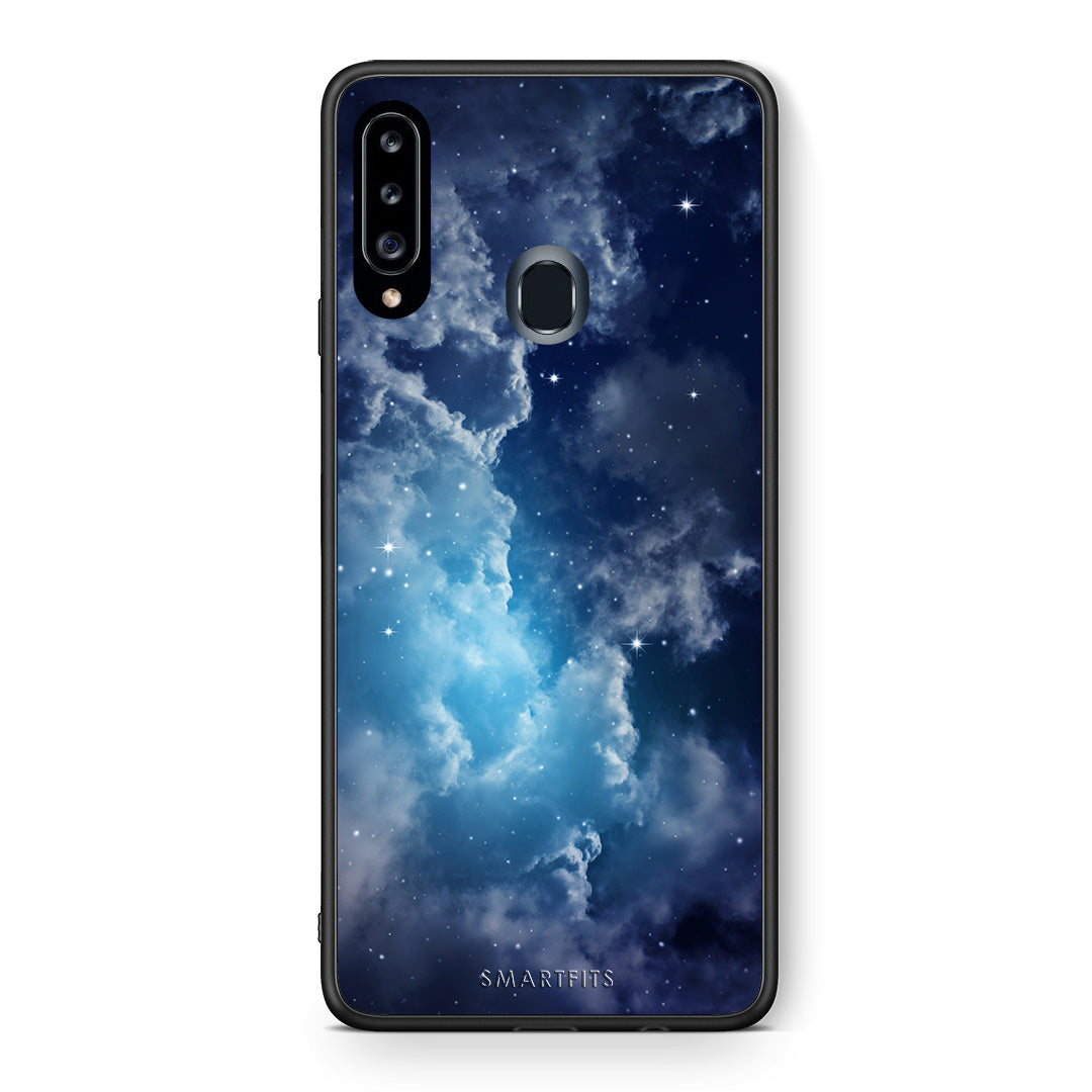Galactic Blue Sky - Samsung Galaxy A20s θήκη
