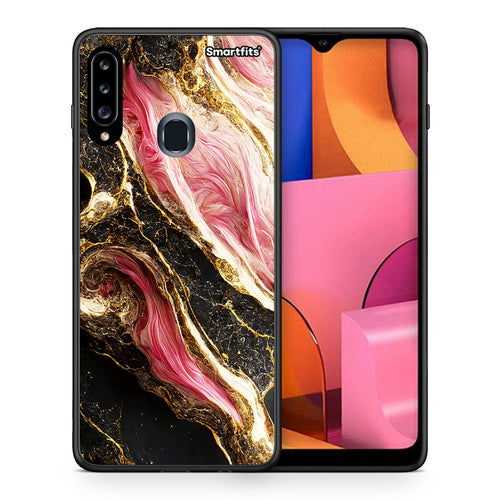 Glamorous Pink Marble - Samsung Galaxy A20s θήκη