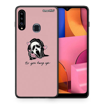Θήκη Samsung Galaxy A20s Halloween Hang Up από τη Smartfits με σχέδιο στο πίσω μέρος και μαύρο περίβλημα | Samsung Galaxy A20s Halloween Hang Up case with colorful back and black bezels