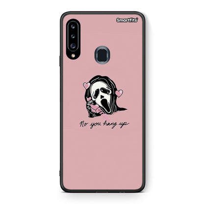 Θήκη Samsung Galaxy A20s Halloween Hang Up από τη Smartfits με σχέδιο στο πίσω μέρος και μαύρο περίβλημα | Samsung Galaxy A20s Halloween Hang Up case with colorful back and black bezels