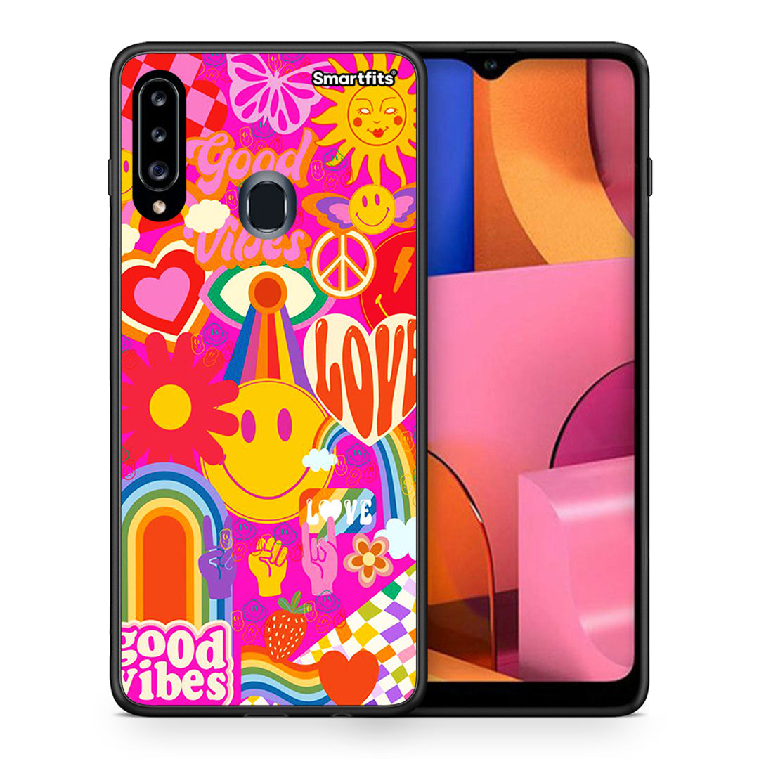 Hippie Love - Samsung Galaxy A20s θήκη